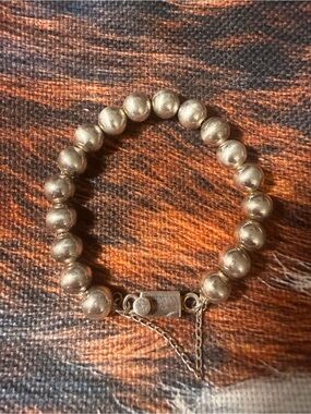 Retired SILPADA 10MM Ball Beaded Bracelet 34g